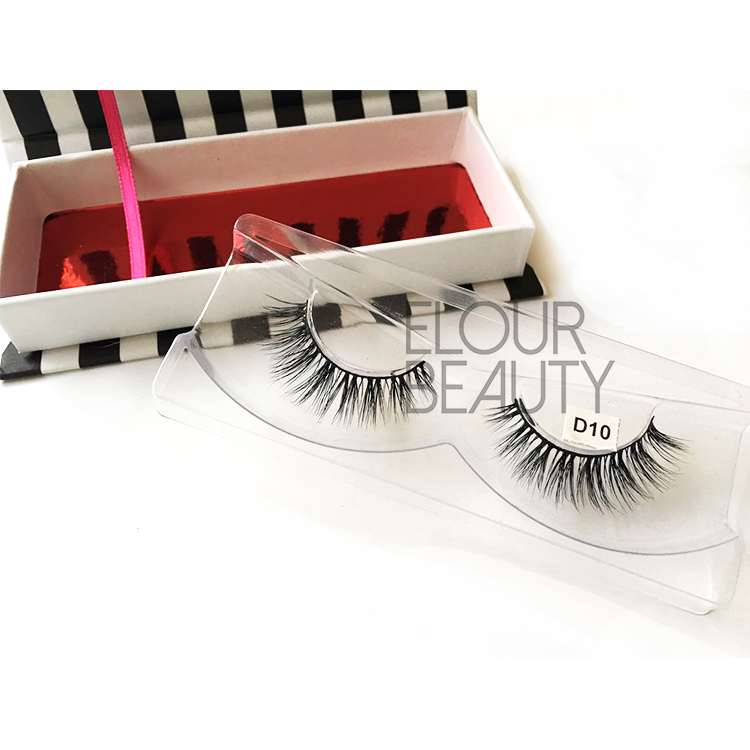 Own brand dramatic thicker white false eyelashes EJ04